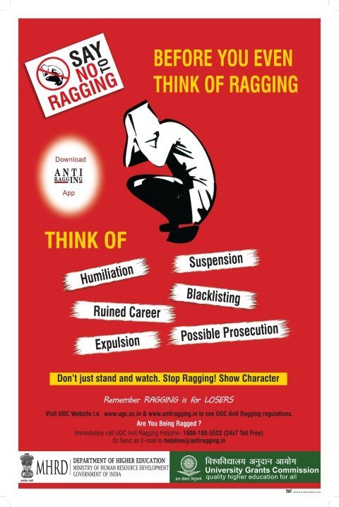 Anti-ragging poster, page 3